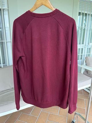 Sudadera burdeos Boomerang