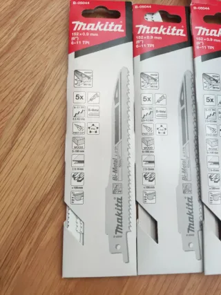 Hojas Sierra Sable Makita (15uds)