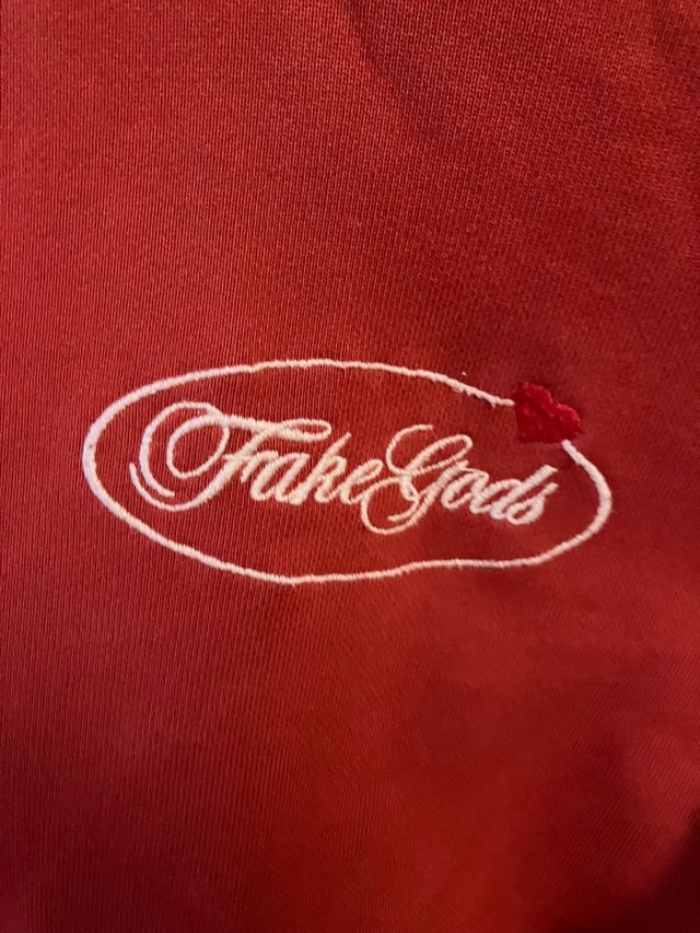 Sudadera Fake Good Roja Valentine's Day