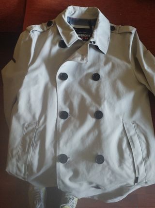 Gabardina Superdry Premium Talla L