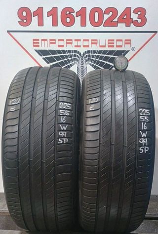 225 55 16 W MICHELIN RUEDA AL 90% VIDA UTIL