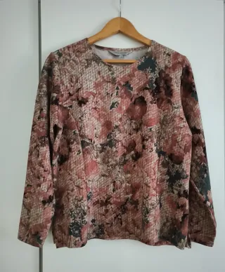 Jersey estampado mujer