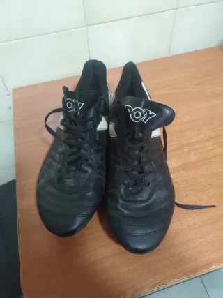 Zapatillas Fútbol Pony Negras