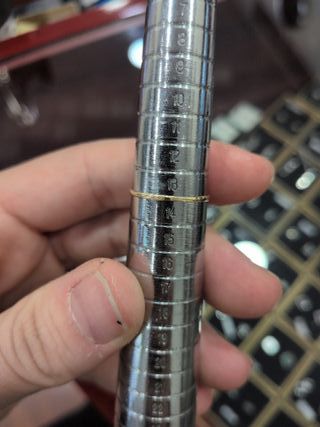 Anillo Oro Circonita Rosa y Blanca