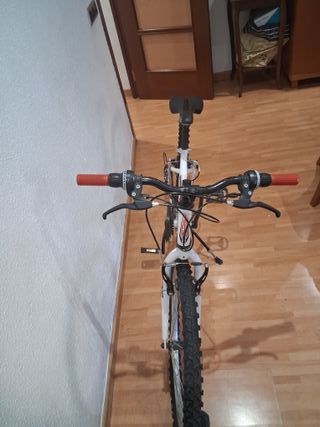 Bicicleta Freeride Blanca