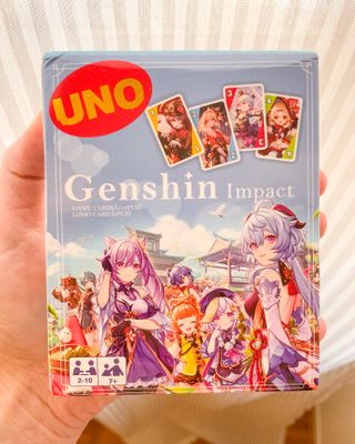 Genshin Impact Carte Giapponesi Gioco Uno Famiglia
