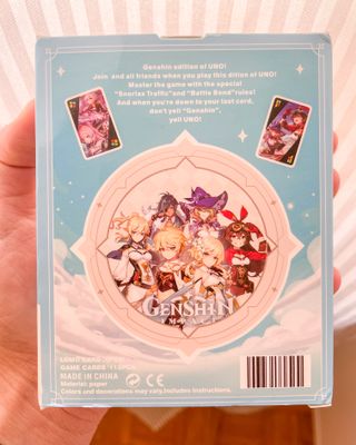 Genshin Impact Carte Giapponesi Gioco Uno Famiglia