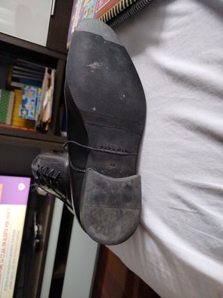 Zapatos de vestir negros para hombre usados 2 días
