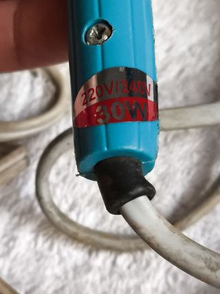 LOTE 2 SOLDADORES DE 30W Y 50W. HOGAR, TALLER,