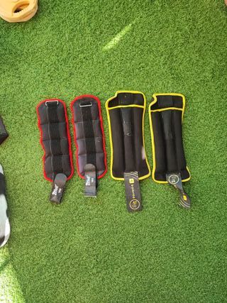 Equipo de pesas y accesorios