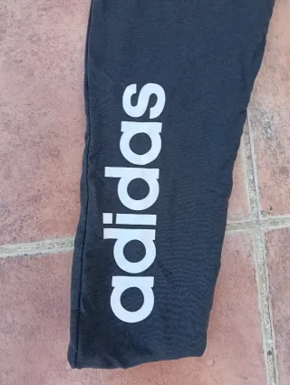 Pantalón Largo Adidas Negro Talla M