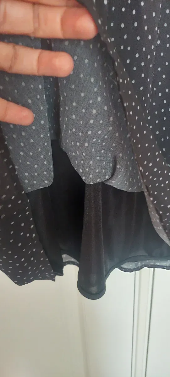 Vestido lunares talla L