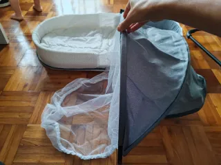 Cuna de viaje portátil para bebé, para la playa