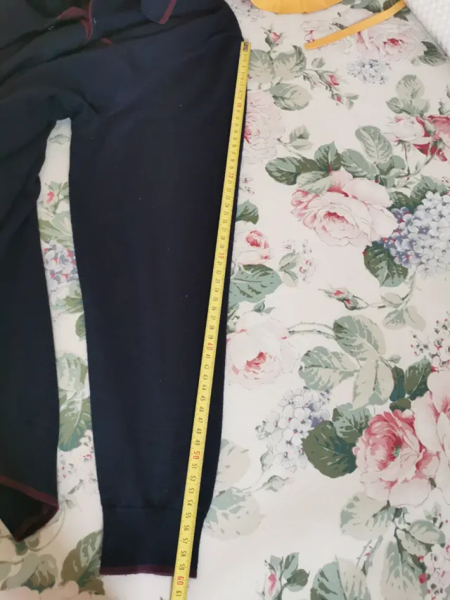 Polo 100% Merino Emidio Tucci  Azul Marino T 5