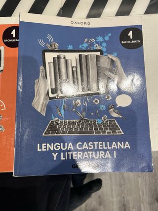 Libros de 1º Bachillerato.