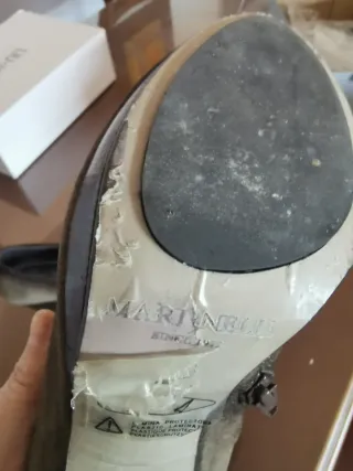 Botines Martinelli tacón ante