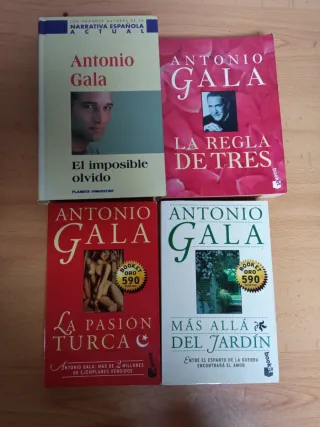 Libros de Antonio Gala