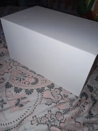 ( NUEVA ) Cajonera de madera y blanca