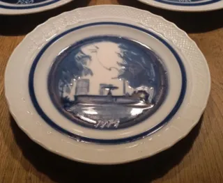 2 Piatti Ginori Porcellana da Collezione