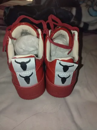 Zapatillas Rojas Windsor Smith