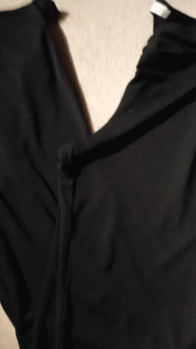 Bershka calças elásticas pretas