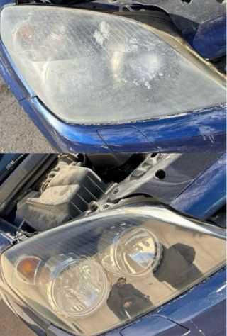 Pulido restauracion de faros de coche y moto