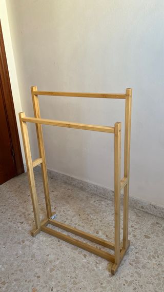 Estantería y demás de madera bambú