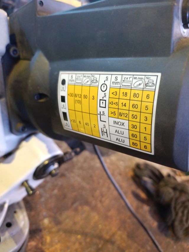 Sierra de cinta portátil MG YCM-125