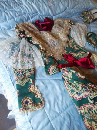 Traje de Fallera con Zapatos