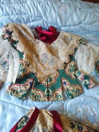 Traje de Fallera con Zapatos