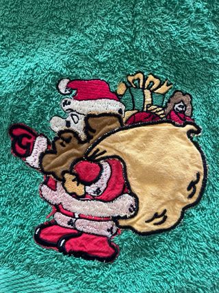 Asciugamano Natale con Pallina Decorativa