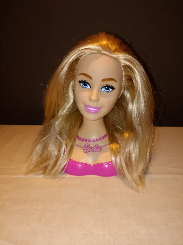 - Busto Barbie para peinar .! ORIGINAL .! OFERTA.!