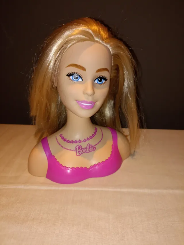 - Busto Barbie para peinar .! ORIGINAL .! OFERTA.!