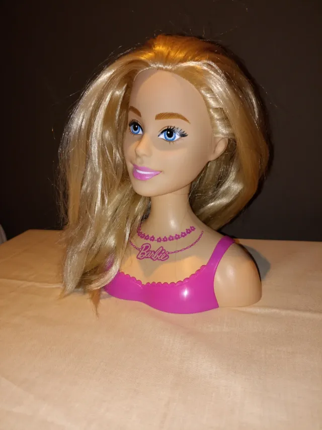 - Busto Barbie para peinar .! ORIGINAL .! OFERTA.!