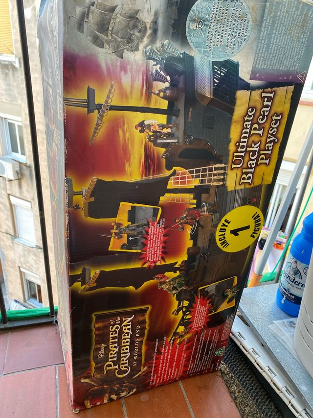 Barco Piratas del Caribe Black Pearl Playset