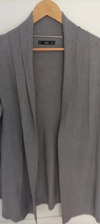 Chaqueta Mango Gris