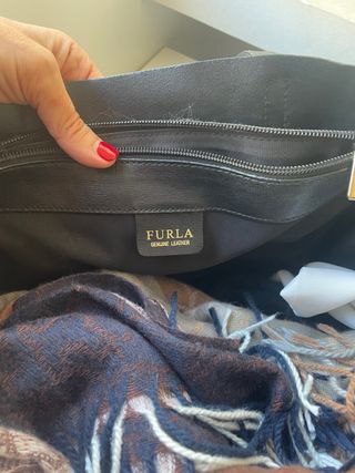 Bolso Piel Negro Furla