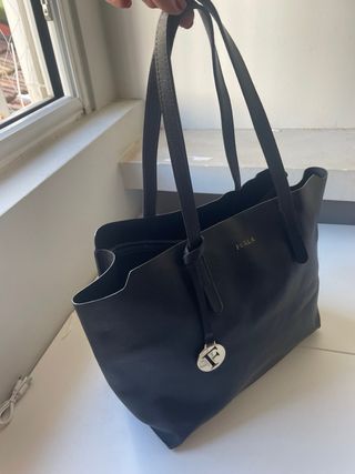 Bolso Piel Negro Furla