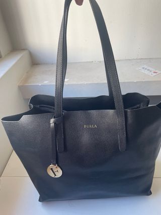 Bolso Piel Negro Furla