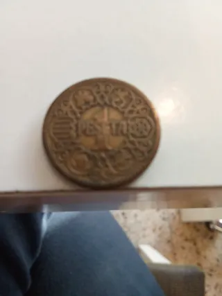 Moneda 1 Peseta 1944