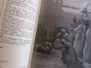 Set 3 libri La sacra bibbia. Edizioni ferni