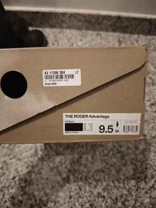 Scarpe The Roger On Cloud Nere