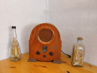 Radio Decoración Estilo Rural