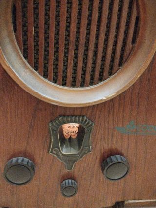 Radio Decoración Estilo Rural