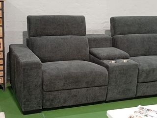 Sofá Rinconera Gris Oscuro