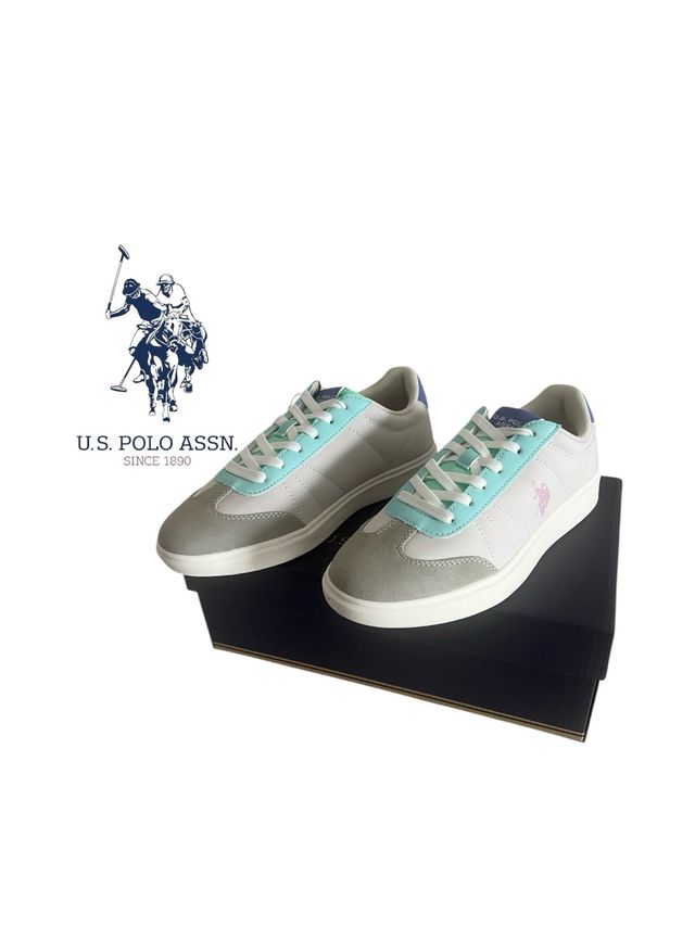 Talla 36 Zapatillas Gris de mujer U.S. POLO ASNN.