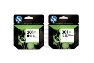 HP 301XL Negro + 301XL Color (Nuevo y Original)