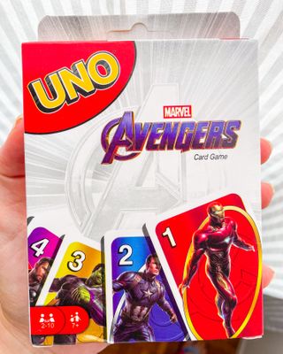 Marvel Avengers Gioco di Carte Uno Kids Fun Role