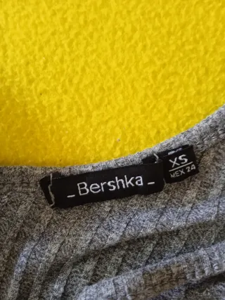 Body tirantes Bershka gris