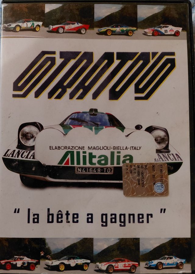 DVD Rally Lancia Stratos La Bête a Gagner